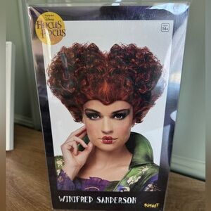 Disney Hocus Pocus Winifred Sanderson Curly Wig - Fiery Red